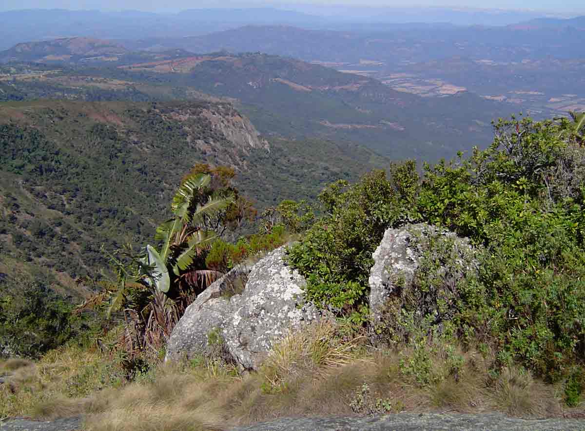 View from Castle Beacon onto Bunga Views and Burma Valley